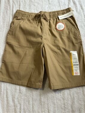 wonder nation Khaki Flat-FrontShorts